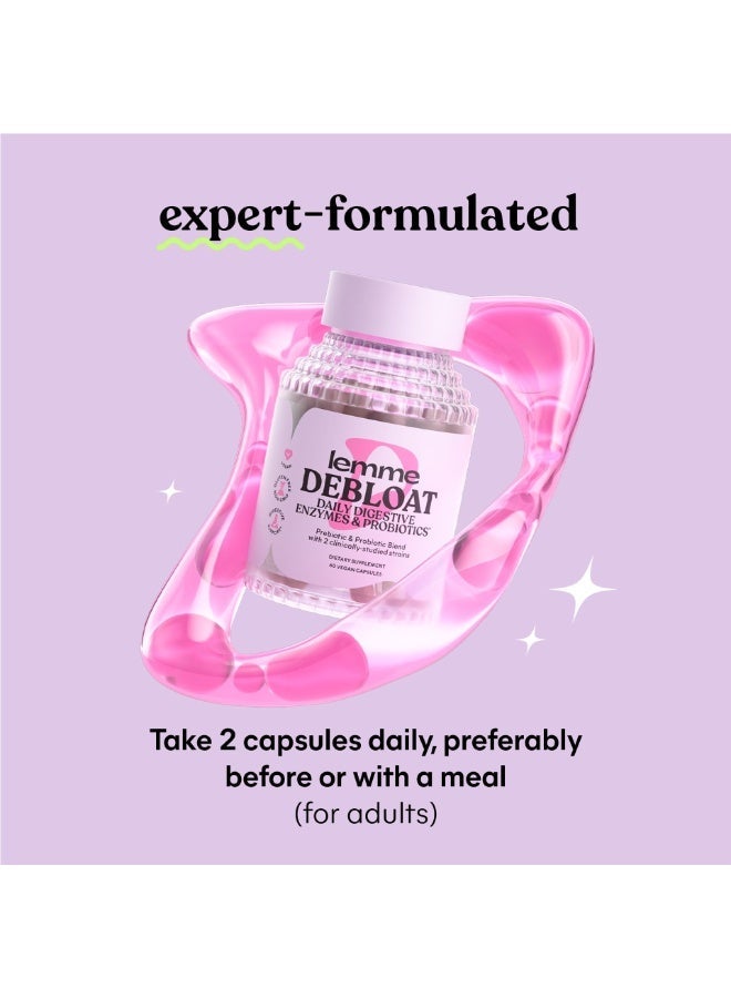 ليمي  ليمي، ديبلوت، إنزيمات هضمية يومية وبروبيوتيك، 60 كبسولة نباتية - Image 3